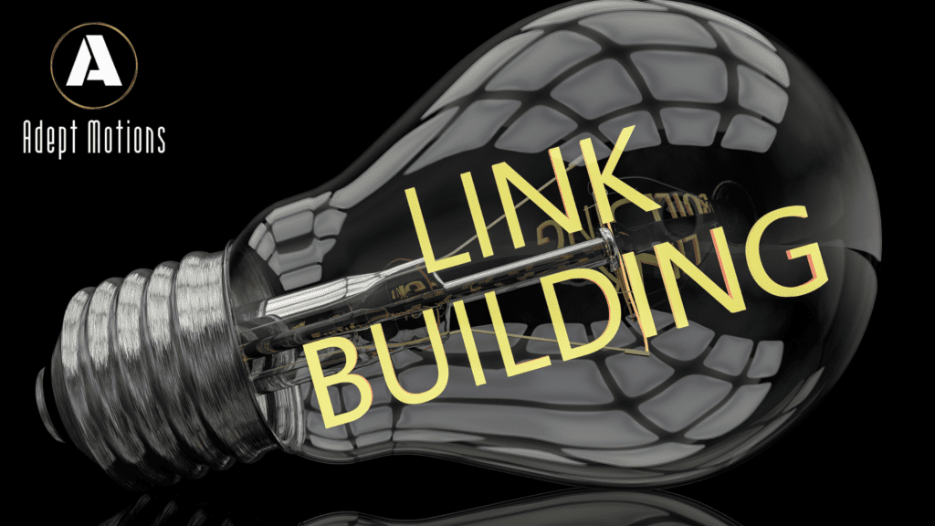 a light bulb showing that link building is the brightest SEO strategy