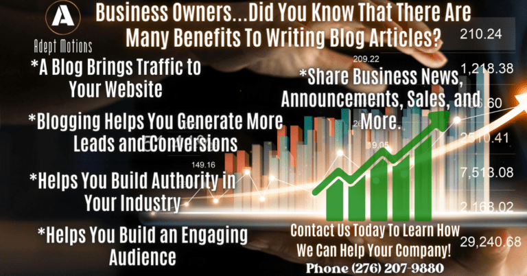 benefits of writing blog articles