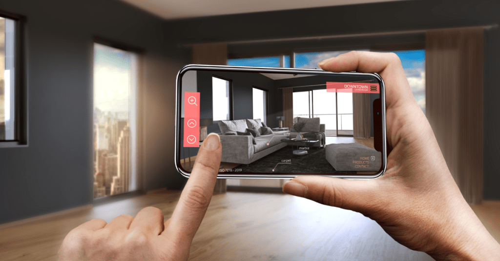 Augmented Reality of living room