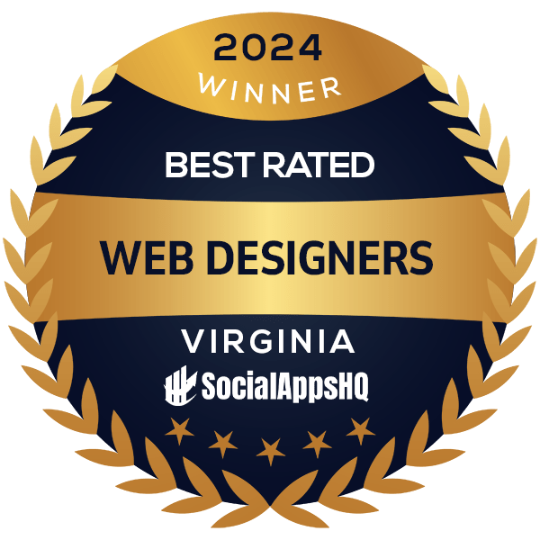 2024 Best Web Designers In Virginia Award