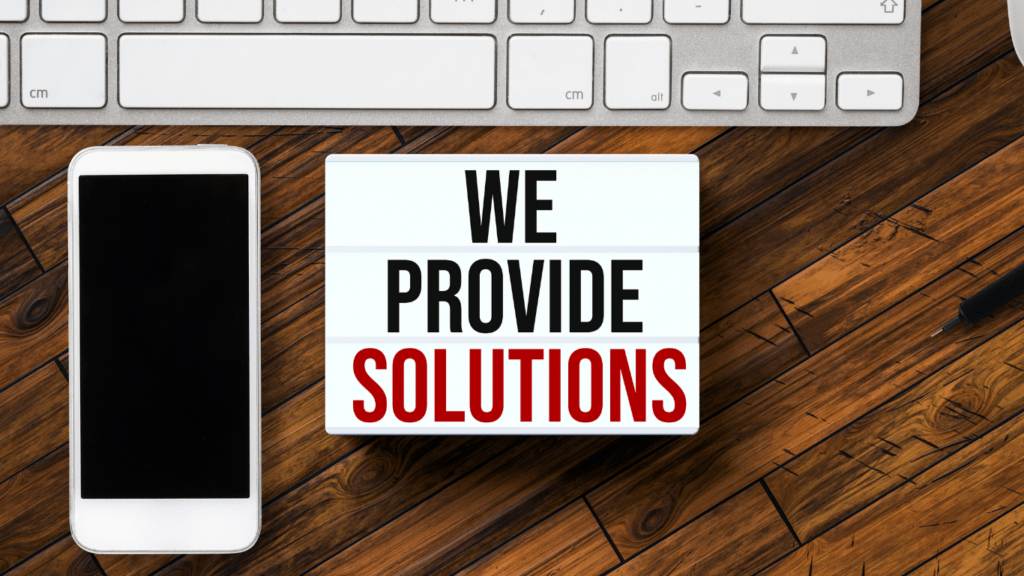 We provide marketing solutions