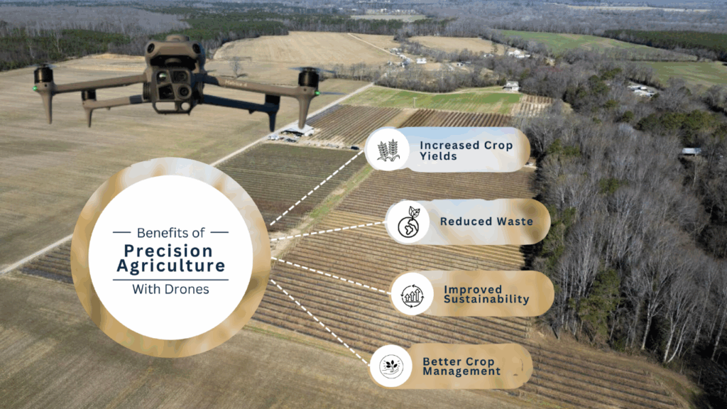 the benefits of precision agriculture with drone services