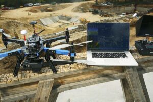 Drone Mapping at Construction Site
