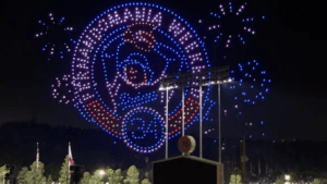 Drone Firework Light Shows are a New Form of Entertainment that are Starting to Replace Fireworks.