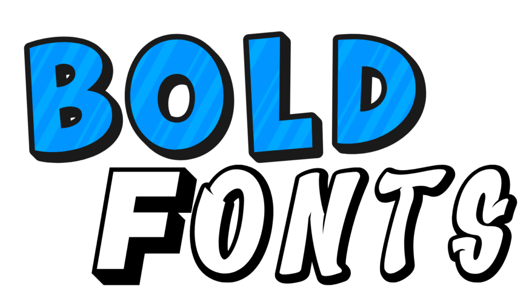 Bold Fonts Have Become a Big Part of Responsive Web Designs.