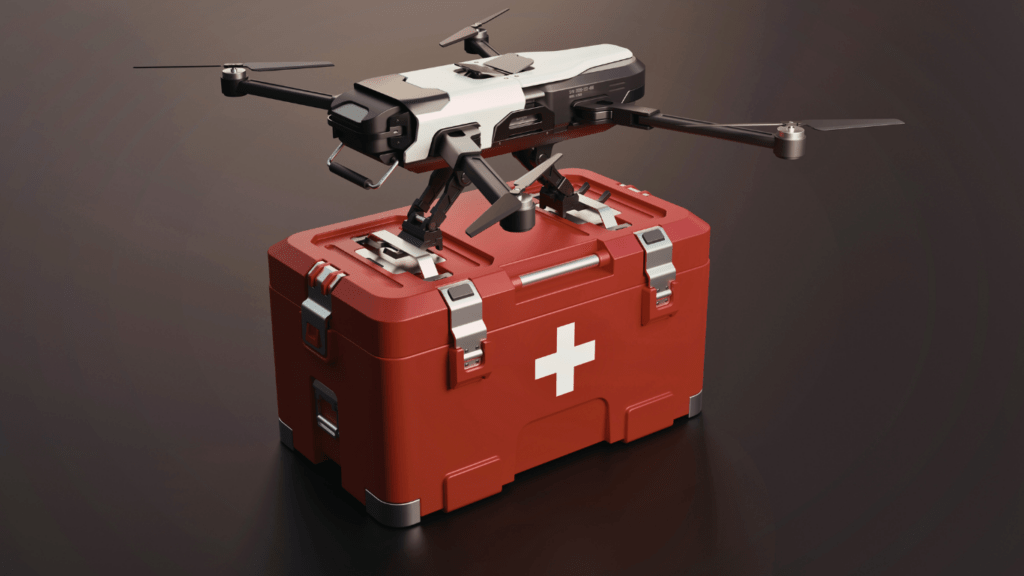 It is Predicted That Drones Will Be Used to Make Medical Deliveries in the Future.