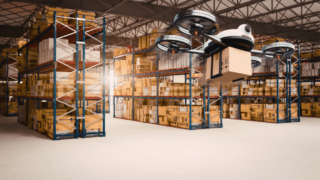 Drones Could Be Used in Shipping Warehouses in the Near Future.