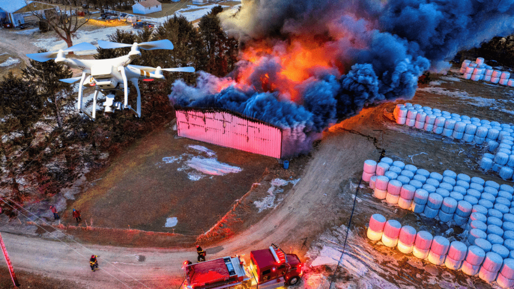 The Aerial View Drones Provide Allow First Responders to Analyze the Entire Situation at Hand.
