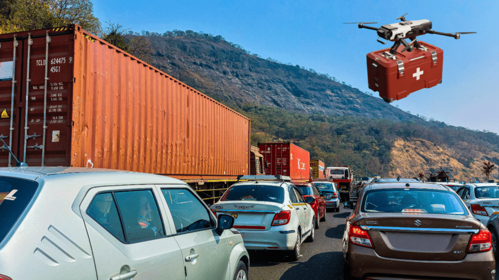 Drones are able To Respond to Emergency Situations without Get Stuck in Traffic.