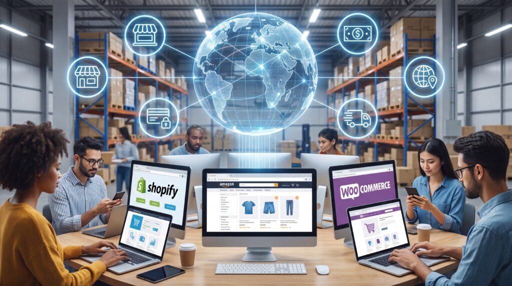Popular Ecommerce Platforms.