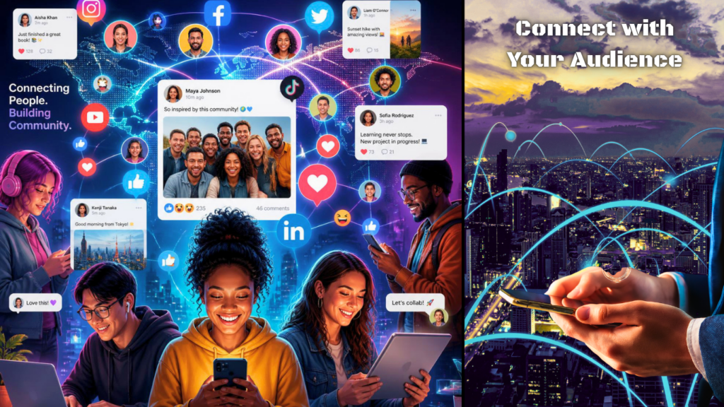 One of The Benefits of Social Media is That it Helps Small Businesses Be a Connect with Their Audience.